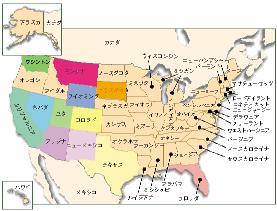 us map of 1803. アーカンソー州は1803年